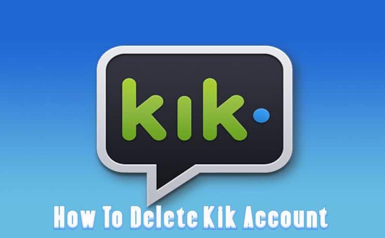 how to delete a group on kik